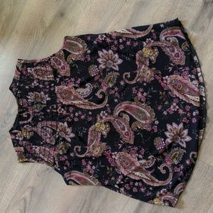Paisley & Floral Blouse
